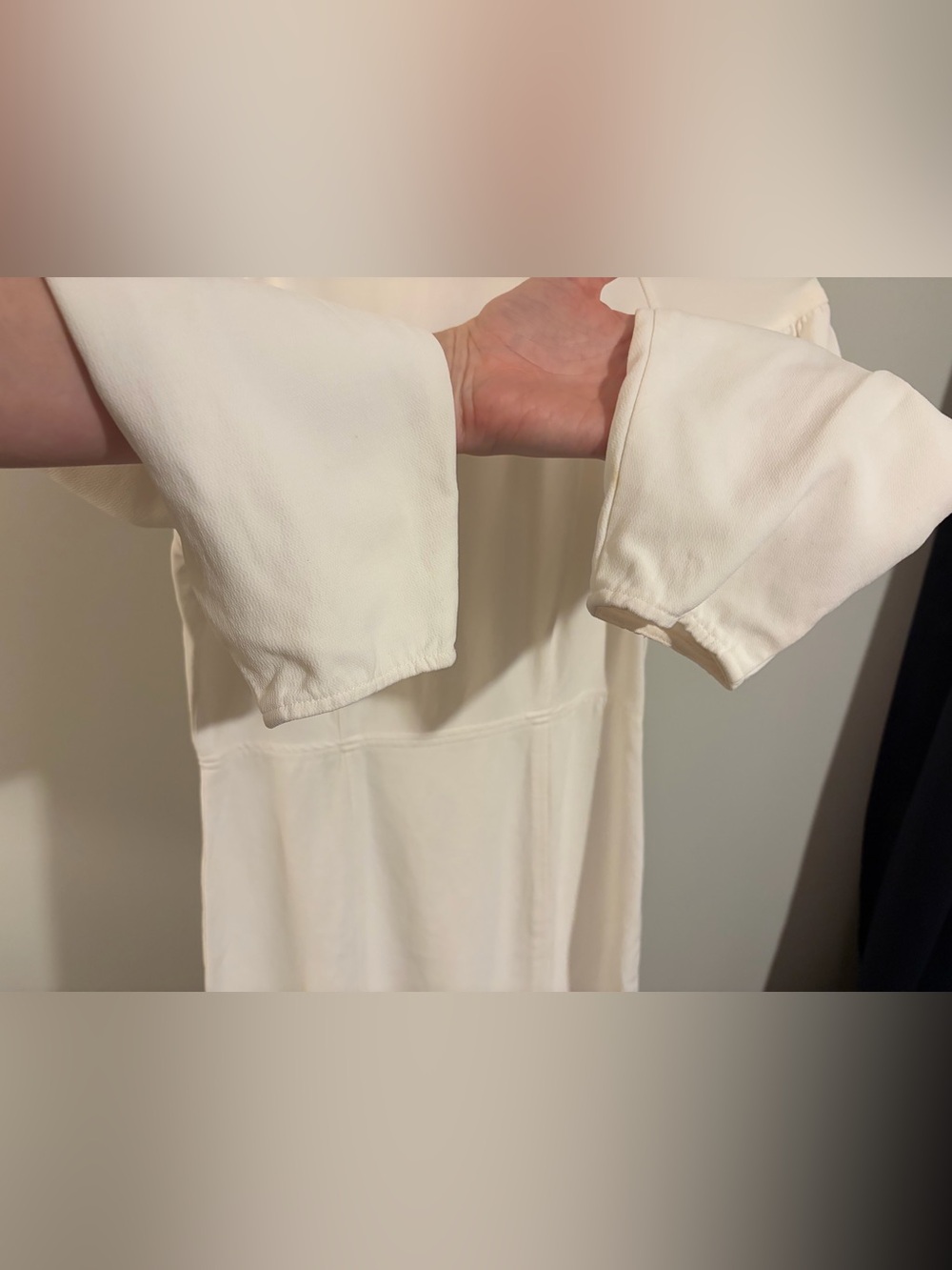 A.L.C. Renton White Puff-Sleeve Mini Dress Size 2 - Picture 5 of 9